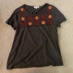 Cute grey top size small from a local boutique